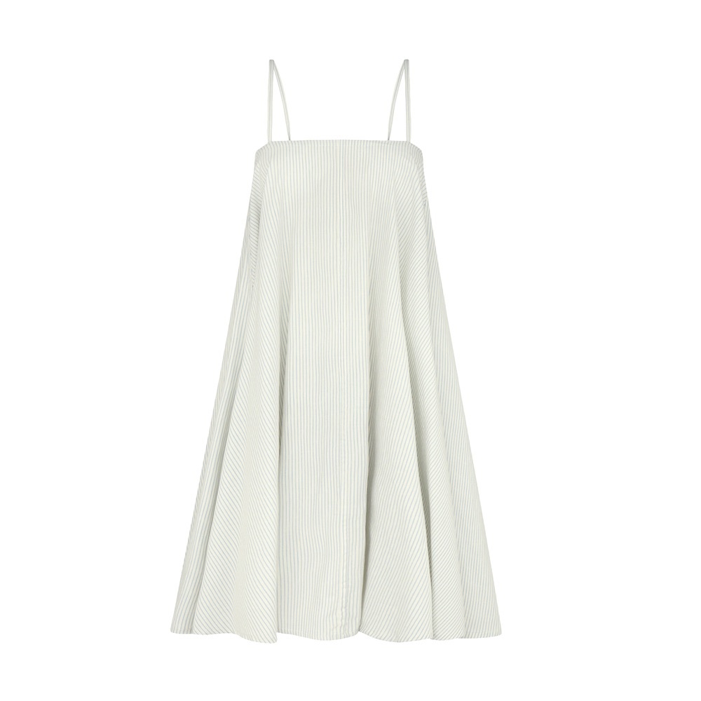 EUC Deiji Studios Tea Dress in Sail Stripes